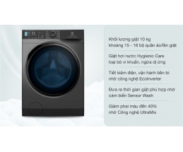 Máy giặt Electrolux Inverter 10 kg EWF1042R7SB