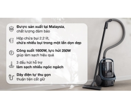 Máy hút bụi dạng hộp Panasonic MC-CL601AN49