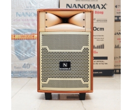 Loa Kéo Mini Nanomax S-10B Bass 25cm 200W Karaoke Bluetooth