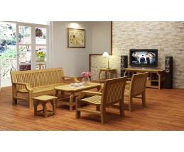 SALON GỖ SỒI MỸ