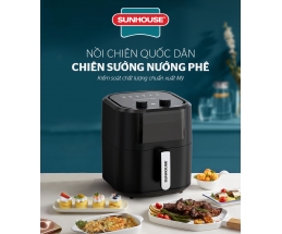 NỒI CHIÊN KHÔNG DẦU 9L SUNHOUSE SHD4036