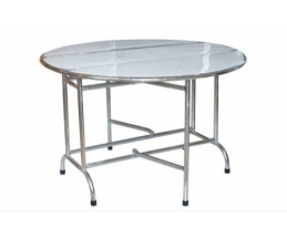 BÀN XẾP INOX TRÒN
