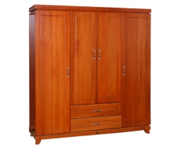 TỦ QUẦN ÁO GỖ CÒNG 4 CÁNH