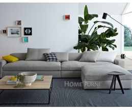 SOFA GÓC VẢI (XÁM LỢT)