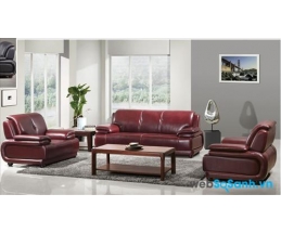 SOFA KB DA CAO CẤP (ĐỎ MẬN)