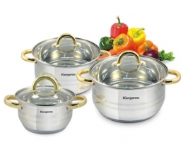BỘ NỒI INOX KANGAROO KG865