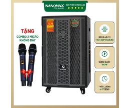 Loa Kéo Nanomax SK-15D5 Bass 40cm 650w Karaoke Bluetooth