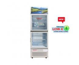 TỦ MÁT SANAKY 2 CÁNH INVERTER W-E 170L VH218W3L
