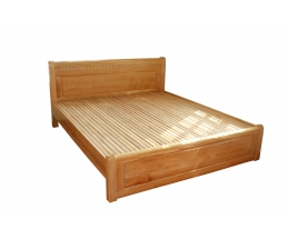 GIƯỜNG GỖ SỒI MỸ 1.6MX2.0M