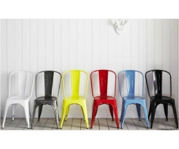 Ghế thép mạ kẽm, outdoor Tolix A 