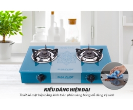 BẾP GAS DƯƠNG KÍNH SUNHOUSE SHB3336