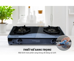 BẾP GAS DƯƠNG KÍNH SUNHOUSE MAMA MMB0782L